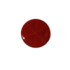 Odblask okrągły czerwony fi 75mm samoprzylepny
