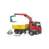 Zabawka ciężarówka dźwig - ładowacz MB Arocs U0365
